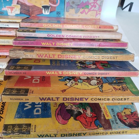 Vintage Book Lot of 17 - Charlie Brown Walt Disney Snagglepuss pink panther + B1 - Picture 6 of 7